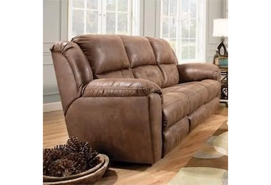 Pandora Reclining Sofa with Power Headrests by Southern Motion at Esprit Decor Home Furnishings